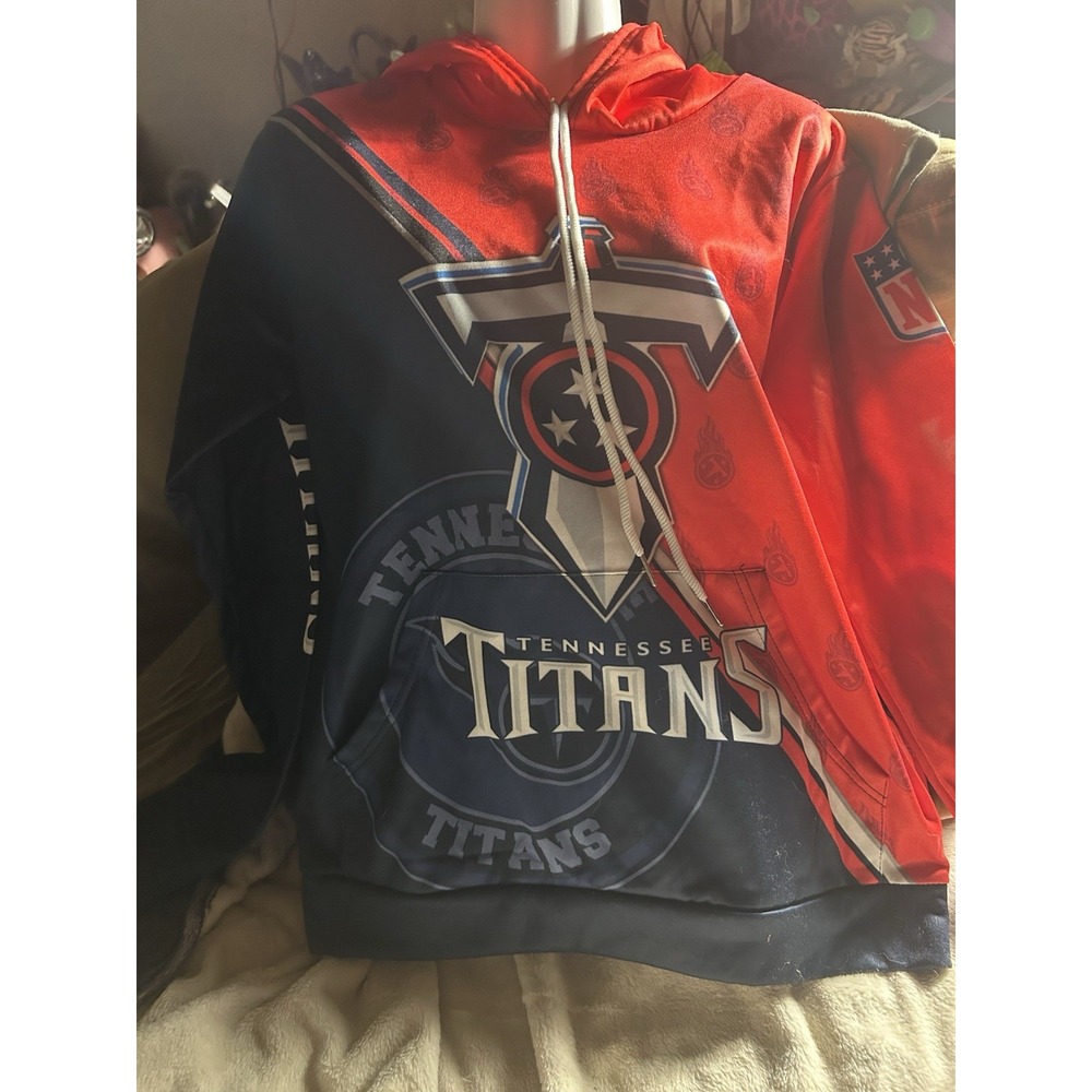 Unbranded Tennessee Titans Pullover Hoodie Jacket Large